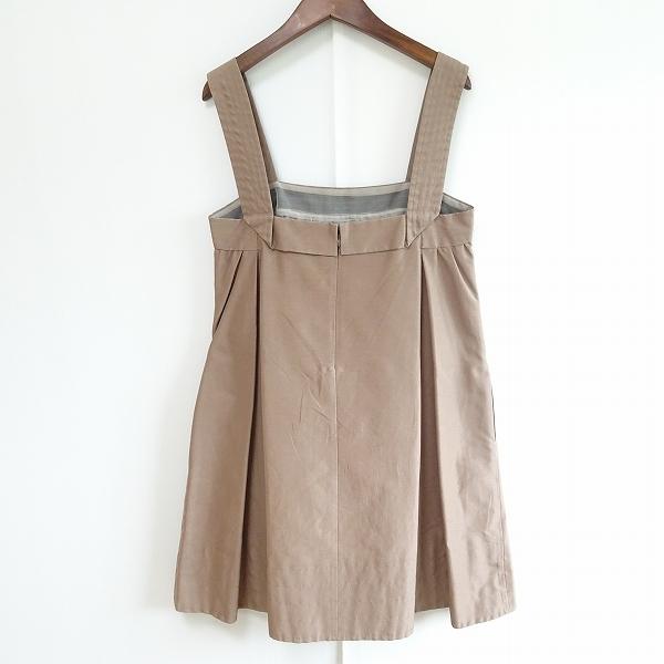 anc クロエ Chloe ワンピース 38 ベージュ系 ノースリーブ ジャンパー 