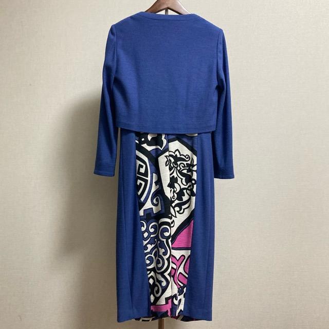 apc レオナール LEONARD セットアップ ツーピース ワンピーススーツ 38  