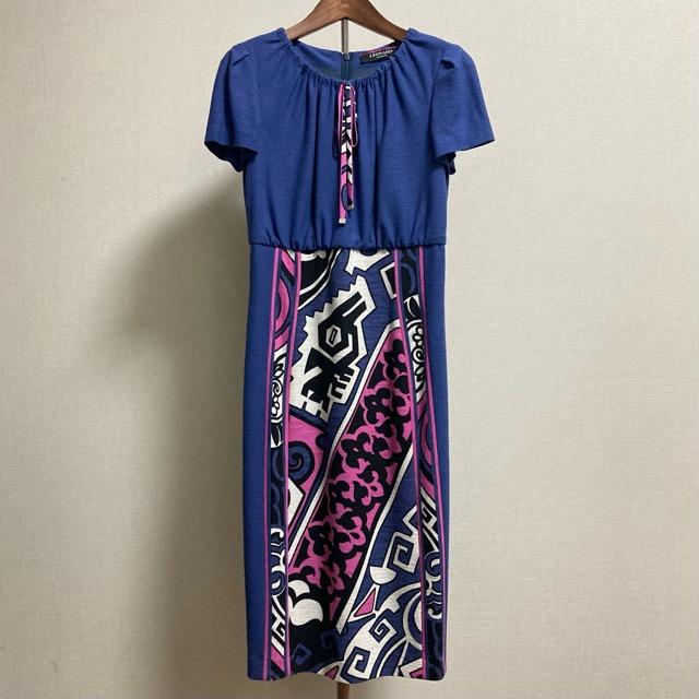 apc レオナール LEONARD セットアップ ツーピース ワンピーススーツ 38  