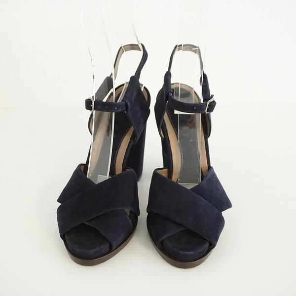 MARNI（マルニ） #axs サンダル 35 紺 アンクルストラップ