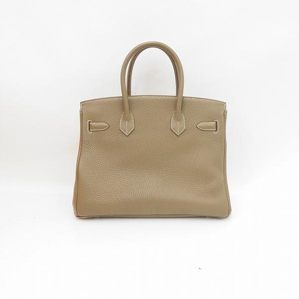 HERMES（エルメス） #apb バーキン30 ハンドバッグ エトゥープ トゴ X