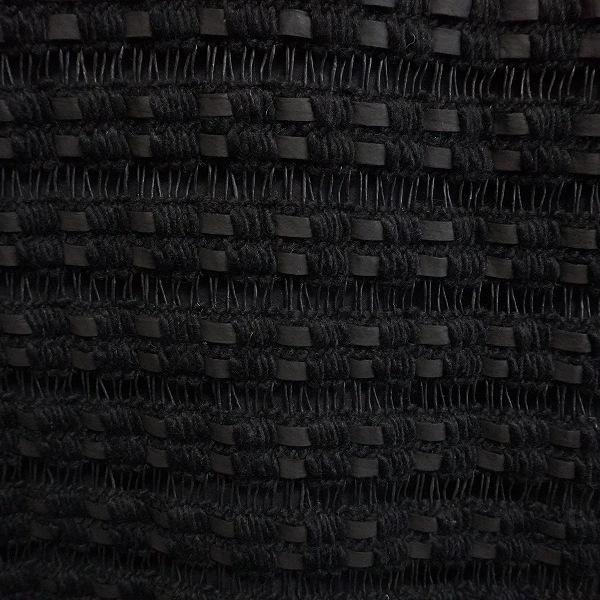 MULLER ブラック 豪華ワンピース 七分袖 MULLER ブラック 豪華ワンピース 七分袖