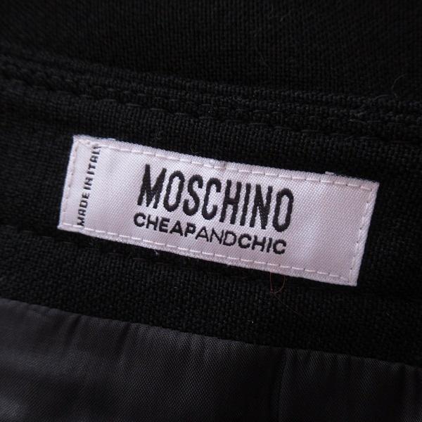 wnc モスキーノ MOSCHINO スカート 38 黒系 レディース [720988