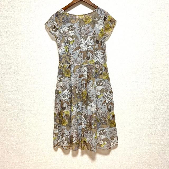 LAURA ASHLEY #snc ローラアシュレイ LAURAASHLEY ワンピース 9 グレー 