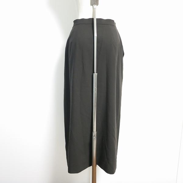 anc アクアスキュータム Aquascutum スカート 9 茶 タイト レディース  