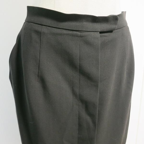 anc アクアスキュータム Aquascutum スカート 9 茶 タイト レディース  