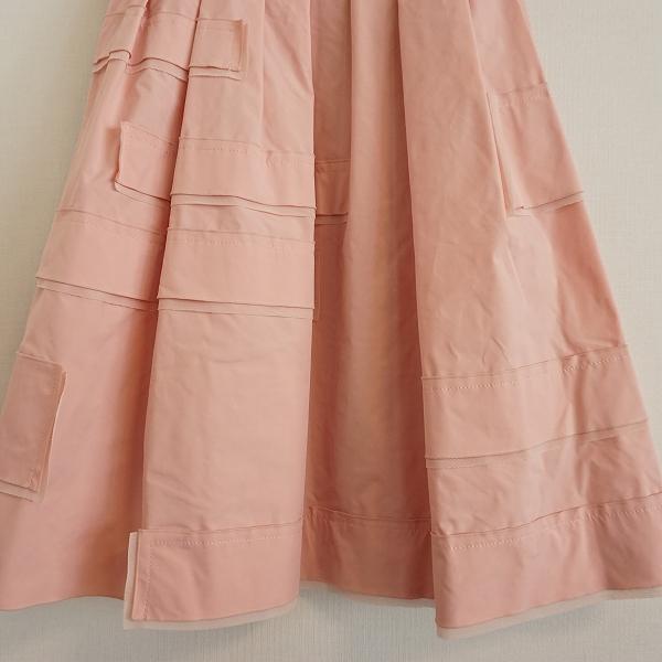 FOXEY NEW YORK ノースリーブワンピース ピンクベージュ38 FOXEY NEW YORK #snc フォクシーニューヨーク ワンピース 38 ピンク