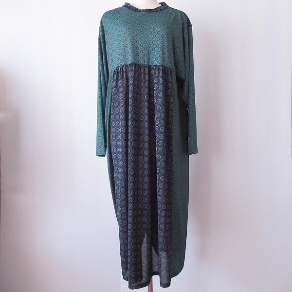 Anc アズノウアズドゥバズ As Know As De Base ワンピース F 緑系 紫 黒 ロング タグ付き 未使用品 レディース アクイールヤフーショップ 通販 Yahoo ショッピング