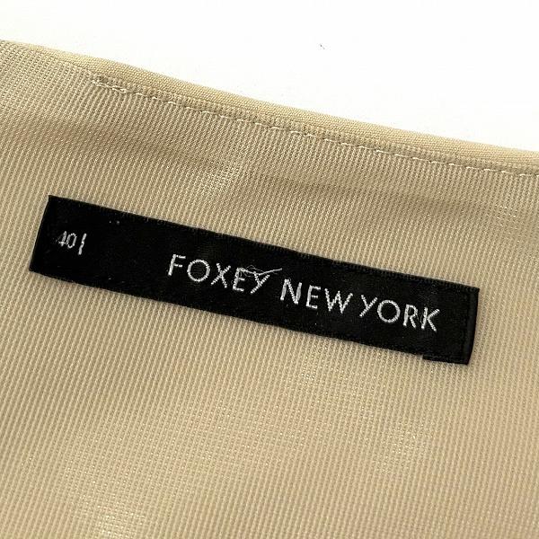 snc フォクシーニューヨーク FOXEY NEW YORK ワンピース 40 ベージュ系