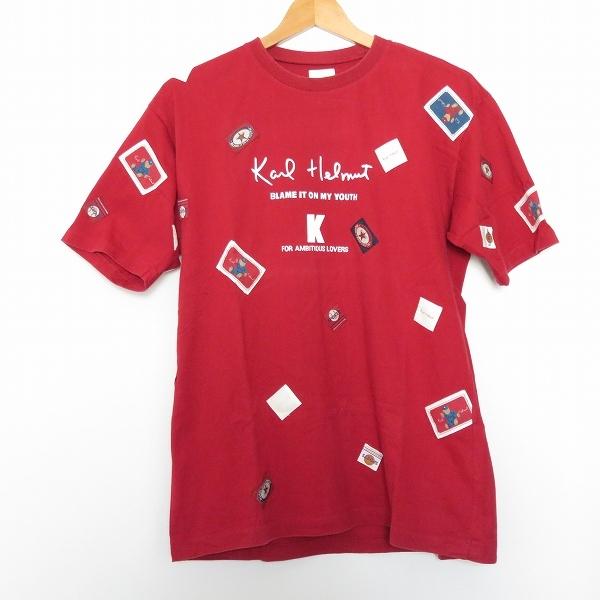 Snc カールヘルム Karlhelmut Tシャツ M 赤系 メンズ 7396 7396 アクイールヤフーショップ 通販 Yahoo ショッピング