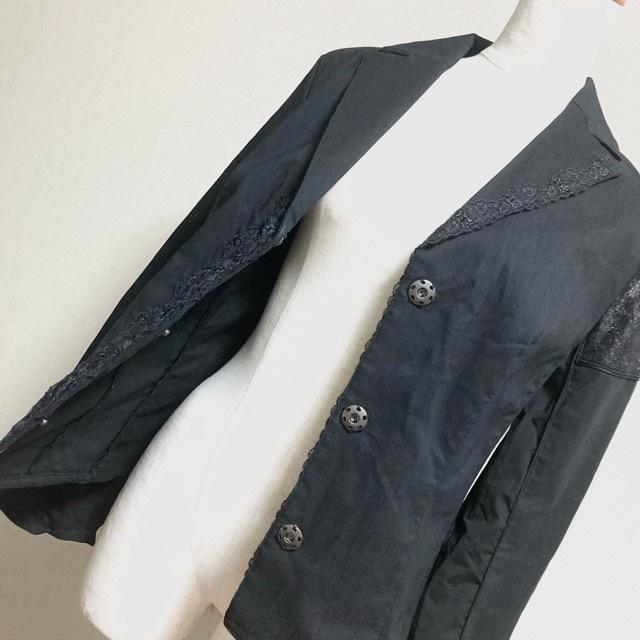 Sensounico #anc SALE NERO ネロ センソユニコ ジャケット 38 黒系  