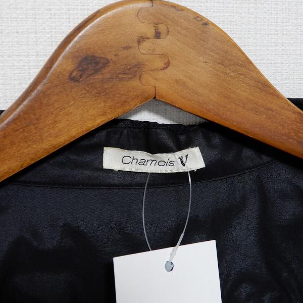 anc シャミー Chamois ジャケット プリーツ加工 11 黒 レディース 