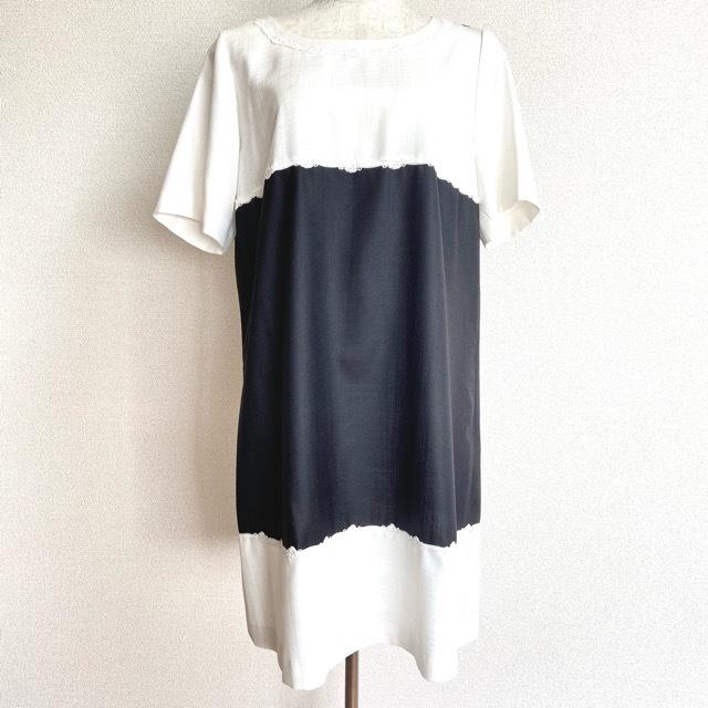 Rose Tiara ＊パール装飾 半袖チュニック42 ローズティアラ Rose Tiara 