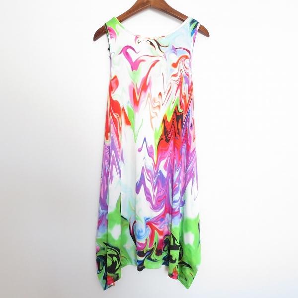 snc トリコシック Tricot Chic ワンピース 42 マルチ ノースリーブ  