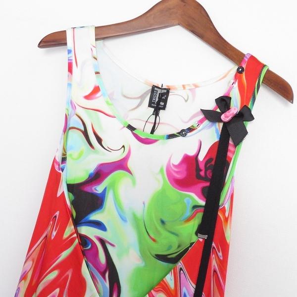 snc トリコシック Tricot Chic ワンピース 42 マルチ ノースリーブ  