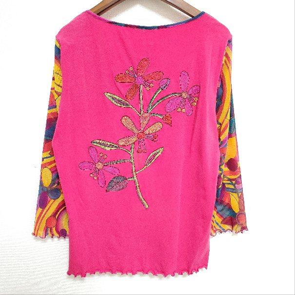 MARELLA（マレーラ） #anc カットソー XL ピンク マルチ 大きいサイズ 