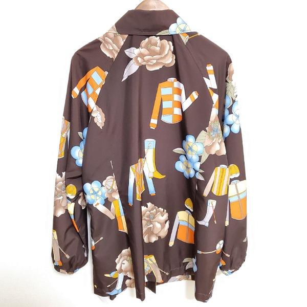 LEONARD SPORT #apc レオナールスポーツ コート 42 茶 花柄 服 LEONARD SPORT #apc レオナールスポーツ コート 42 茶 花柄 服