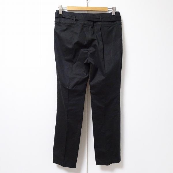 CELINE #anc セリーヌ パンツ 38 黒 センタープレス フランス製 