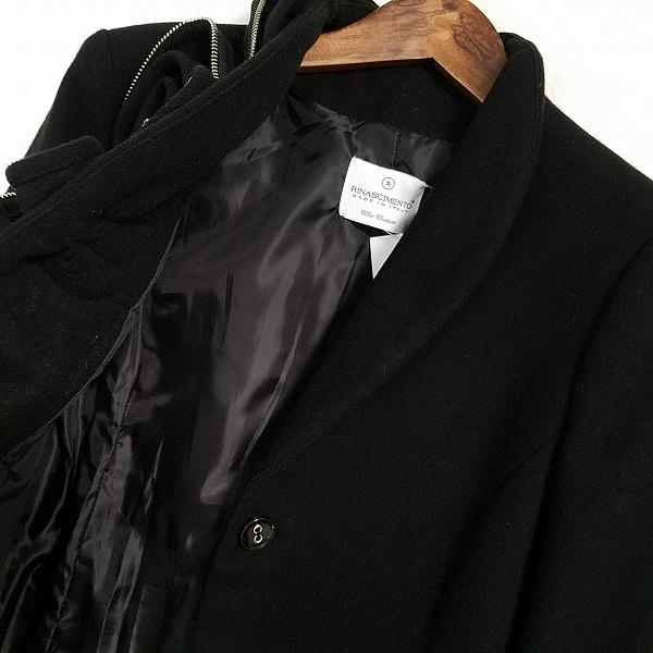 タグ付新品未使用　リナシメント RINASCIMENTO ロングコート リナシメント RINASCIMENTO ステンカラーロングダブルコート （Beige