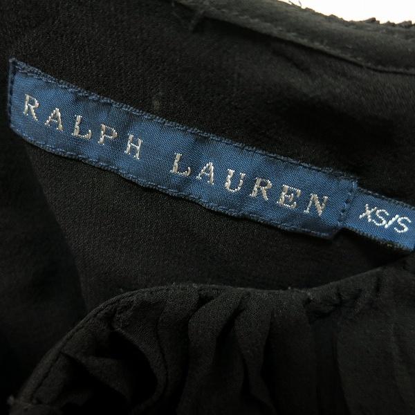 #anc ラルフローレン RalphLauren スカート XS 黒 フィッシュテール シルク レディース [756539]｜acil｜05