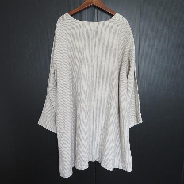 nest Robe #snc ネストローブ チュニック ベージュ 麻 リネン 生成り  