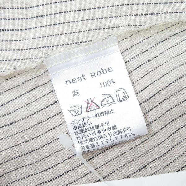 nest Robe #snc ネストローブ チュニック ベージュ 麻 リネン 生成り  