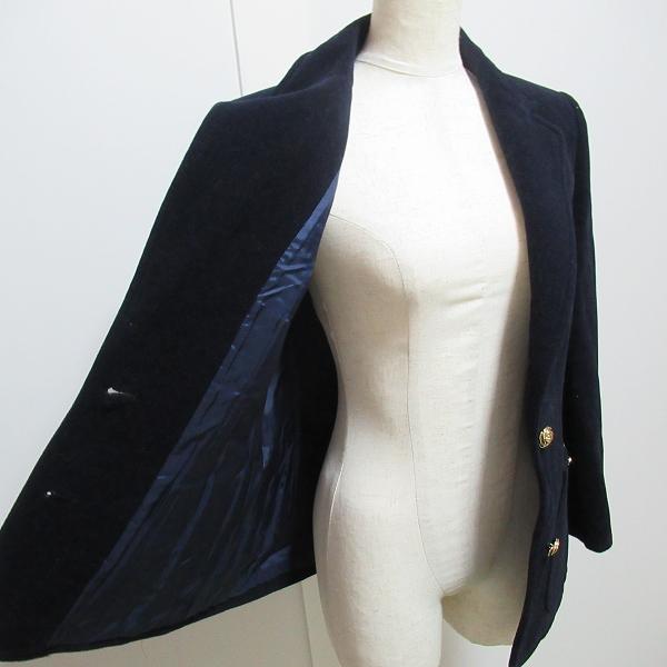 Leilian #wnc SALE レリアン ジャケット 9 紺 金ボタン バラボタン  