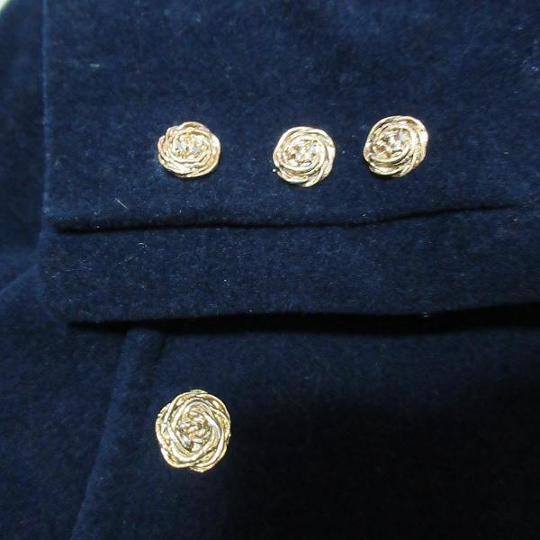 Leilian #wnc SALE レリアン ジャケット 9 紺 金ボタン バラボタン  