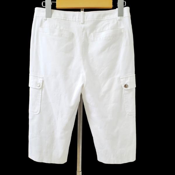 #spc レオナールスポーツ LEONARD SPORT パンツ 64 白 ハーフパンツ サイドポケット レディース [758329] | LEONARD | 01