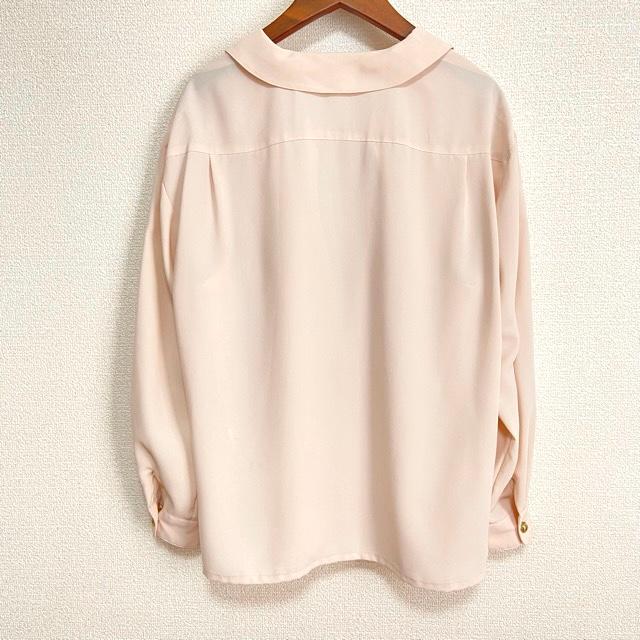 Leilian（レリアン） #anc シャツ ブラウス 7 ピンク 金ボタン 
