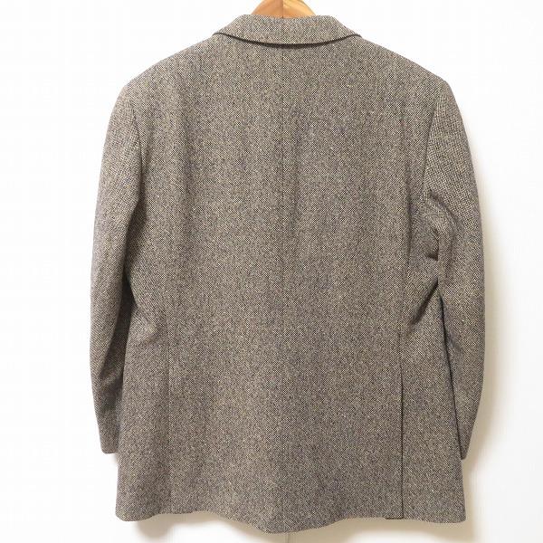 wxc バーバリー BURBERRY シングルジャケット グレー系 S2B ツイード