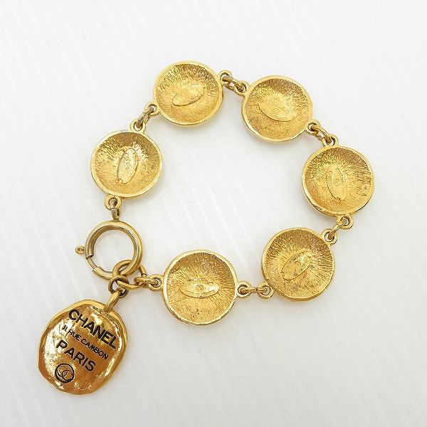 CHANEL #apza シャネル ブレスレット ゴールド ココマーク CHANEL #apza シャネル ブレスレット ゴールド ココマーク