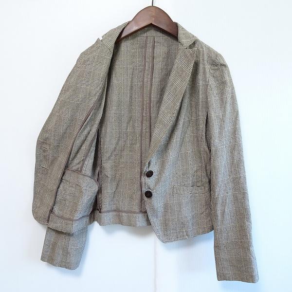 #anc  トラサルディ TRUSSARDI ジャケット 38 グレー チェック レディース [762897] | TRUSSARDI | 03