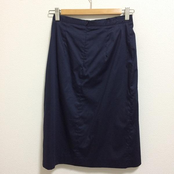 CIVIDINI（チヴィディーニ） #anc スカート 38 紺 巻きスカート 