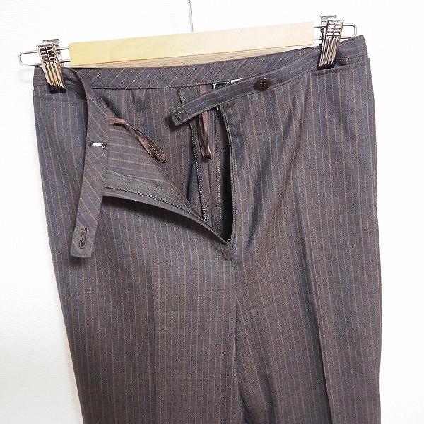 美品【レリアン】パンツスーツ 7号 セットアップ トラバルドトーニャ生地 Leilian（レリアン） #anc パンツスーツ 7 茶系 ツーピース