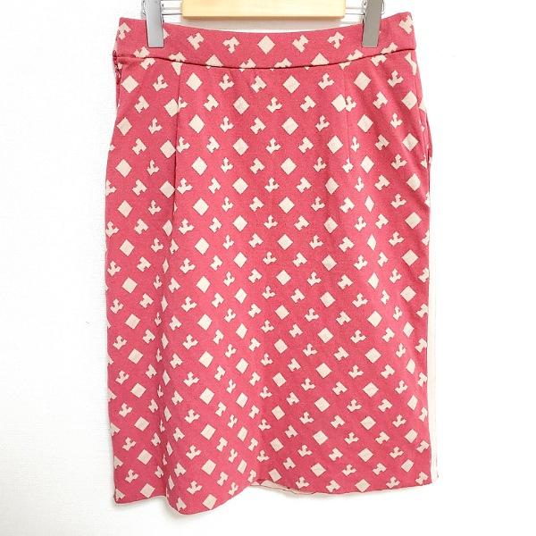 YUKI TORII #anc ユキトリイ YUKITORII スカート 40 ピンク系 ベージュ 