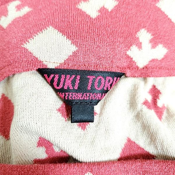 YUKI TORII #anc ユキトリイ YUKITORII スカート 40 ピンク系 ベージュ 