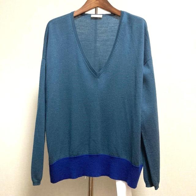 CRUCIANI #wnc クルチアーニ Cruciani ニット・セーター 44 Vネック  