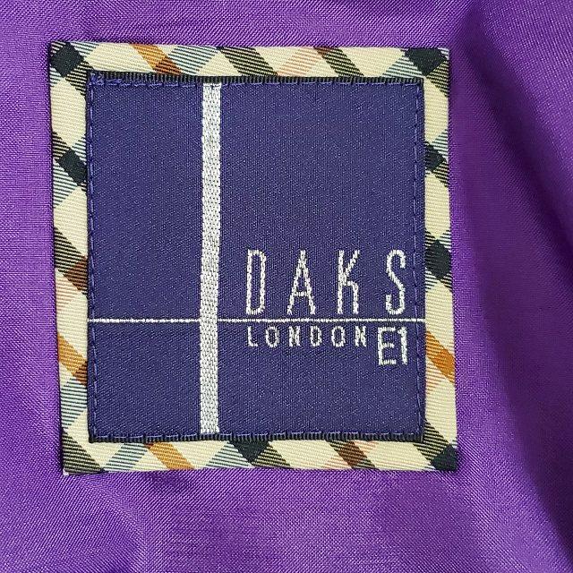 DAKS #anc ダックス ワンピース 38 紫 チュニック フリル レディース 