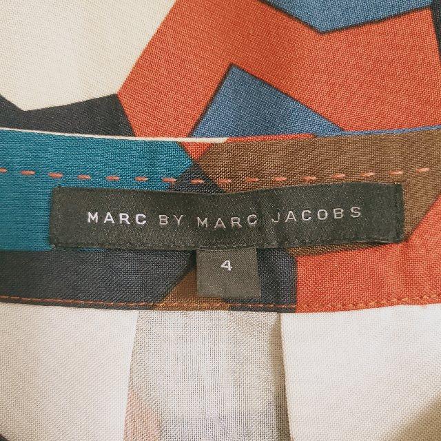 #anc  マーク バイ マークジェイコブス Marc by Marc Jacobs スカート 4 マルチ シルク プリーツ 総柄 レディース [766587] | MARC BY MARC JACOBS | 03