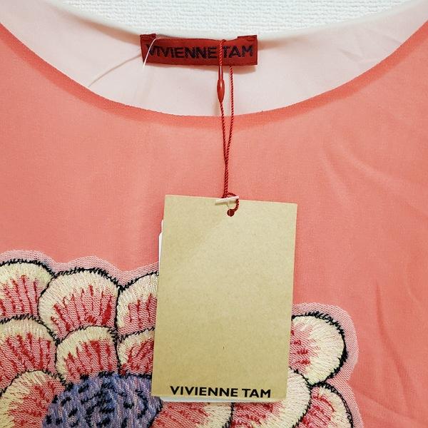 VIVIENNE TAM #snc ヴィヴィアンタム VIVIENNETAM ワンピース 1 ピンク  