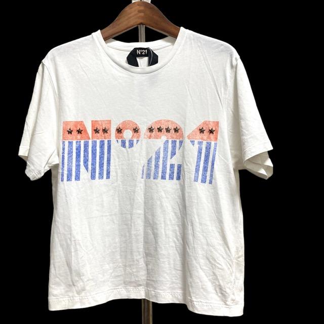 N°21 ヌメロヴェントゥーノ Tシャツイタリア製38レディース/トップス半袖 楽天市場】【7/13-7/15限定・最大2万円OFFクーポン配布中】N°21