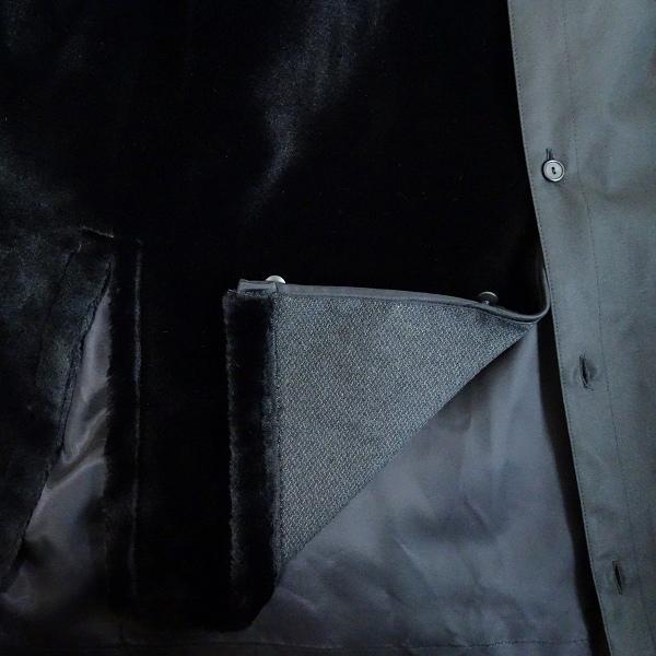 REGENCE #wnc レジァンス コート 38 黒 シルク ミンクファー REGENCE #wnc レジァンス コート 38 黒 シルク ミンクファー