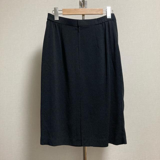 #anc  DU FIRRE 三年坂 スカート M 黒 ちりめん 美品 レディース [769100] |  | 01