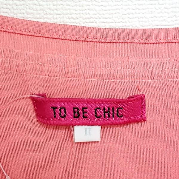 TO BE CHIC（トゥー ビー シック） #snc チュニック II ピンク 半袖 