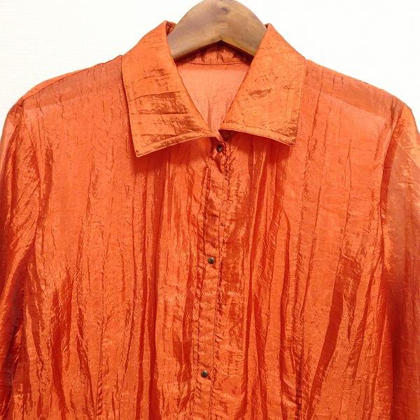 HIROKO BIS #anc ヒロコビス HIROKOBIS ジャケット 11 オレンジ 薄手  
