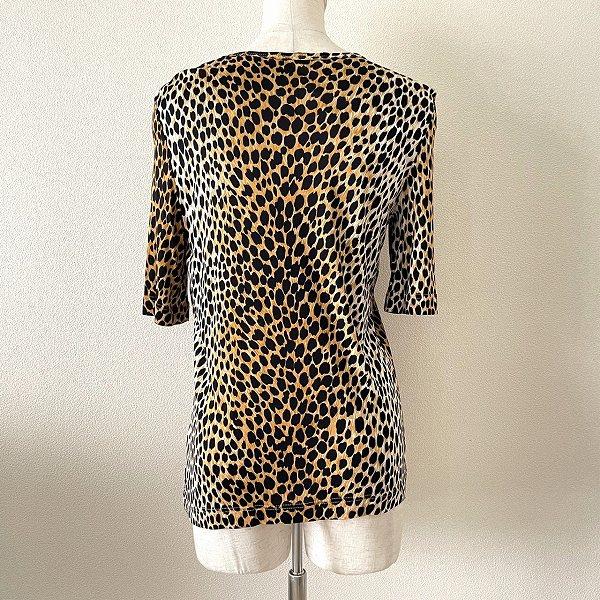 snc ドルチェ&ガッバーナ DOLCE&GABBANA Tシャツ 44 黒系 オレンジ