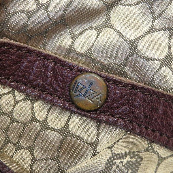 anb イビザ IBIZA ショルダーバッグ 斜め掛け 茶 パイソン anb イビザ IBIZA ショルダーバッグ 斜め掛け 茶 パイソン