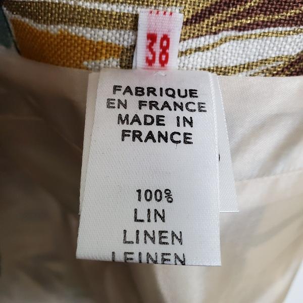 【LANVIN/ランバン 】リネンスラックス（Made in France） LANVIN/ランバン ]リネンスラックス（Made in France）