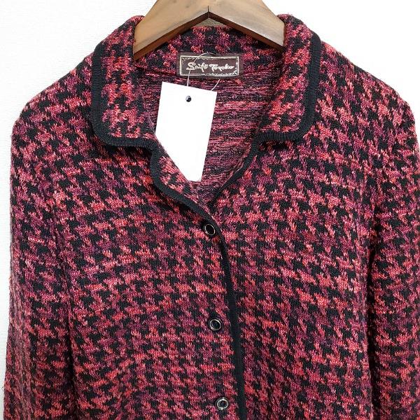 anc サイトウトヨコ 斉藤都世子 セットアップ ピンク 黒 ニット  